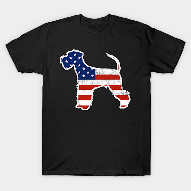 Mini Schnauzer Patriot T-Shirt by Rumble Dog Tees